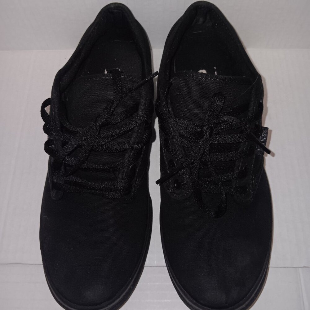 VANS WOMEN'S LACE UP CANVAS SNEAKERS - Picture 11 of 13